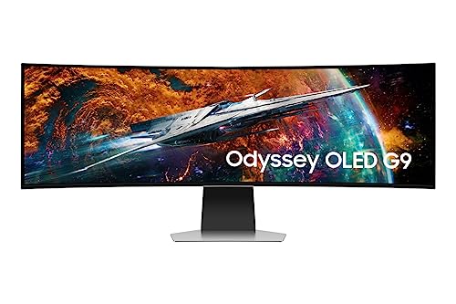 Samsung 49-in Odyssey OLED G9 G95SC Curved Gaming Monitor - LS49CG954SNXZA (2023)
