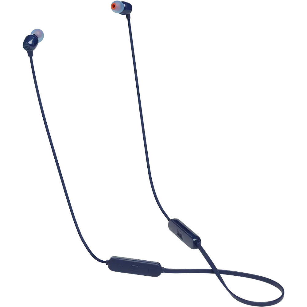 JBL Tune 115BT In-Ear Wireless Headphone with 3-Button Mic/Remote, Blue