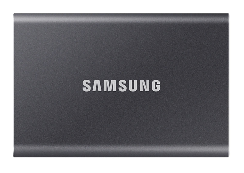 Samsung T7 4TB Portable SSD Drive - MU-PC4T0T/AM - Gray