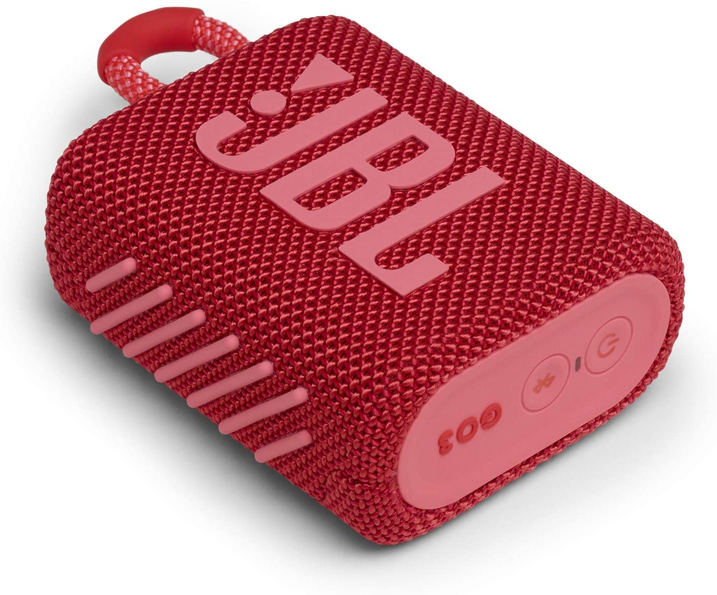 JBL Go 3 Portable Waterproof Red Bluetooth Speaker