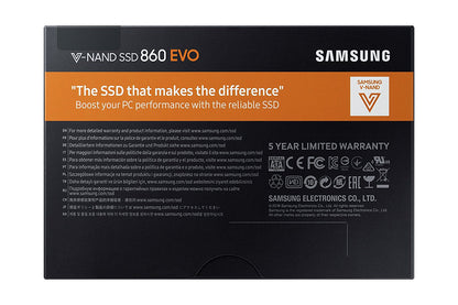 Samsung 860 EVO 1TB 2.5 Inch SATA III Internal SSD (MZ-76E1T0B/AM)