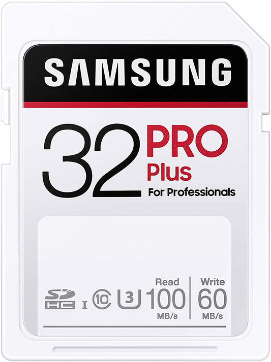 SAMSUNG PRO Plus SDHC SD Card 32GB (MB-SD32H/AM)