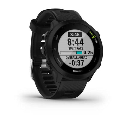 Garmin 010-02562-00 Forerunner 55, GPS Running Watch with Daily Suggested Workouts, Up to 2 weeks of Battery Life, Black