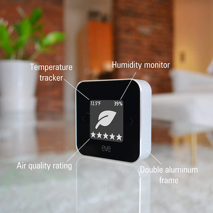 Eve Room - Smart Home Indoor Air Quality Monitor - Apple HomeKit Compatible
