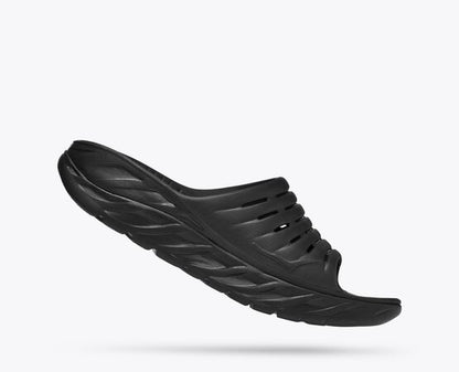 Hoka Ora Recovery Slide (Unisex) - Black - Size M6/W8