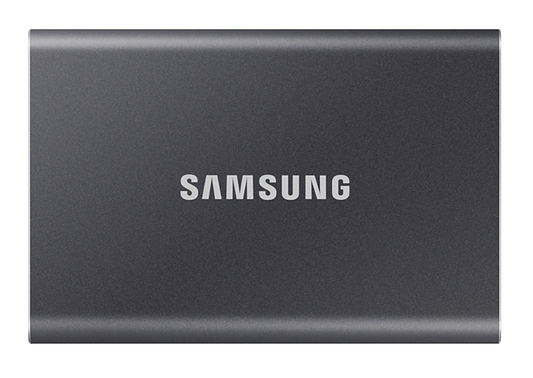 Samsung T7 500GB Portable SSD - MU-PC500T/AM - USB 3.2 - Titan Grey
