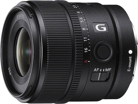 Sony E 15mm F1.4 G APS-C Large-Aperture Wide-Angle G Lens