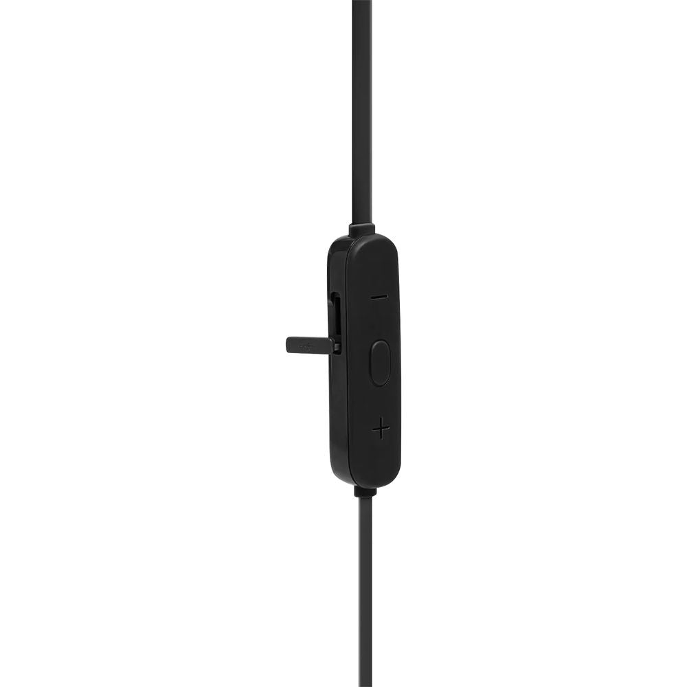 JBL Tune 115BT In-Ear Wireless Headphone with 3-Button Mic/Remote, Flat Cable, Black