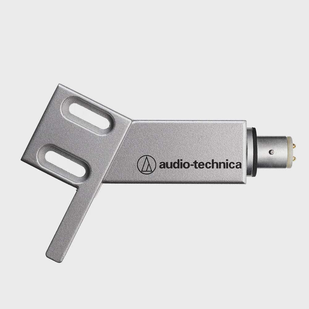 Audio Technica AT-HS4SV Universal Headshell for Straight-Arm Tonearms (Silver)