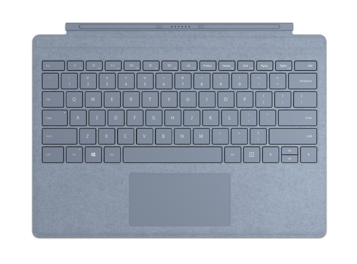 Microsoft Surface Pro M1725 Signature Type Cover - Ice Blue - FFP-00121
