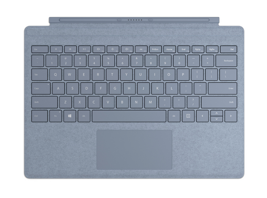 (Open Box) Microsoft Surface Pro M1725 Signature Type Cover - Ice Blue - FFP-00121