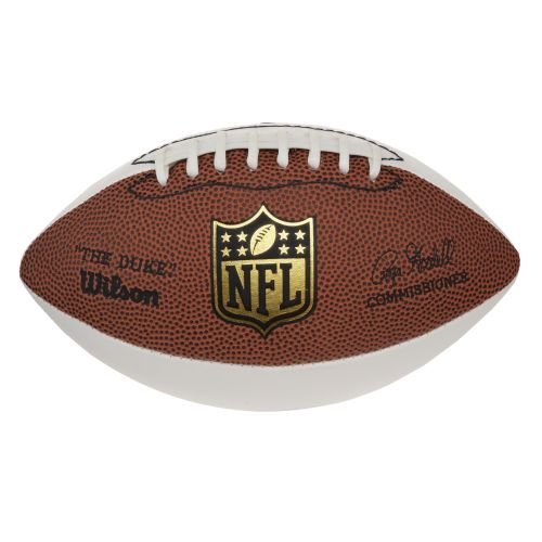 Super Bowl LV 55 Official White Panel Dueling Autograph Mini Football by  Wilson (Boxed) Chiefs vs.