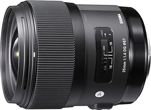 Sigma - 35 mm - f/1.4 - Fixed Focal Length Lens for Nikon F