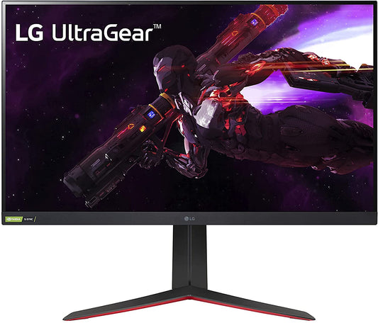 LG 32-in UltraGear Gaming Computer Monitor QHD Nano IPS 1ms 165Hz HDR w G-SYNC - 32GP850-B