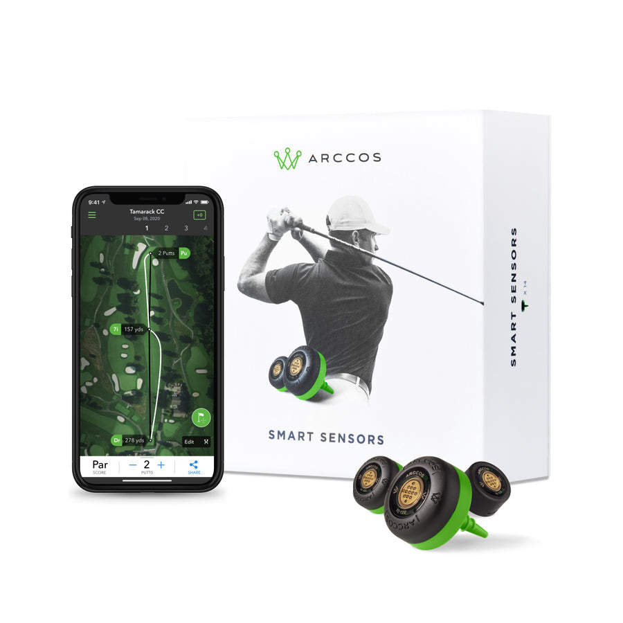 Arccos Golf Smart Sensors Gen 3+ Bundle with Link Gen 2