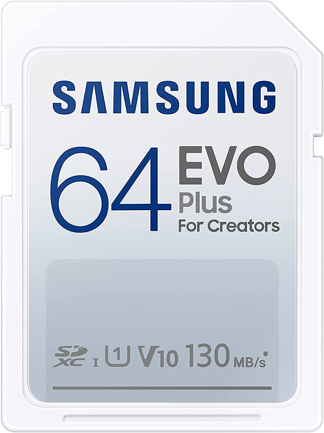 Samsung EVO Plus SD Memory Card 64GB MB-SC64K/AM
