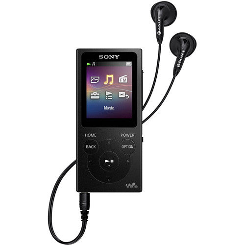 (Open Box) Sony NWE394/B 8GB Walkman MP3 Player (Black)