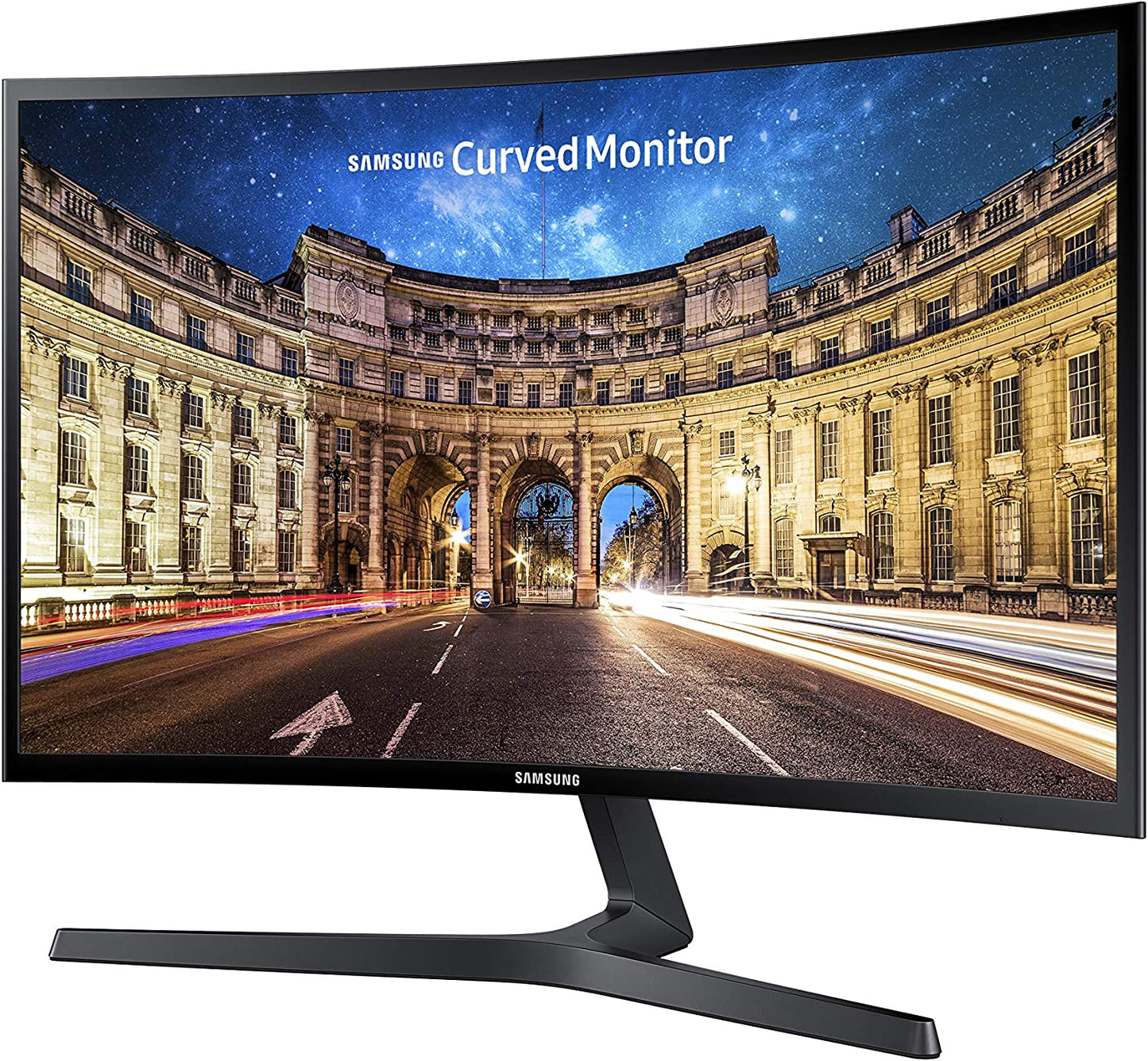 Samsung 24-in CF396 Curved LED Computer Gaming Monitor, 4ms, LC24F396FHNXZA