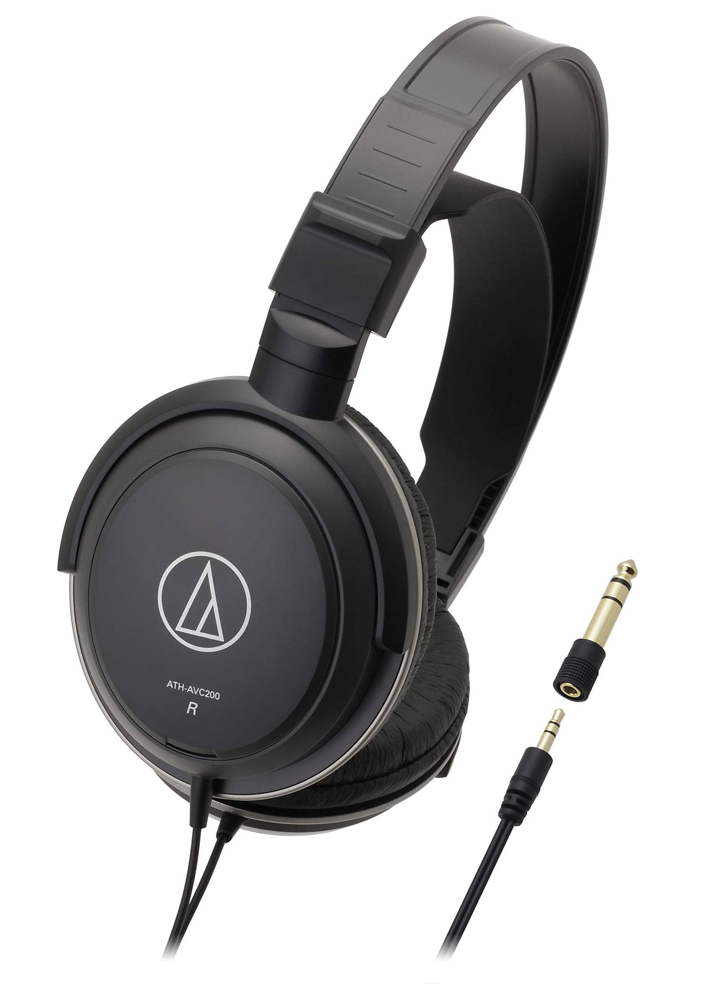 Audio-Technica ATH-AVC200 SonicPro Over-Ear Closed-Back Dynamic Headphones - 1/8", Black