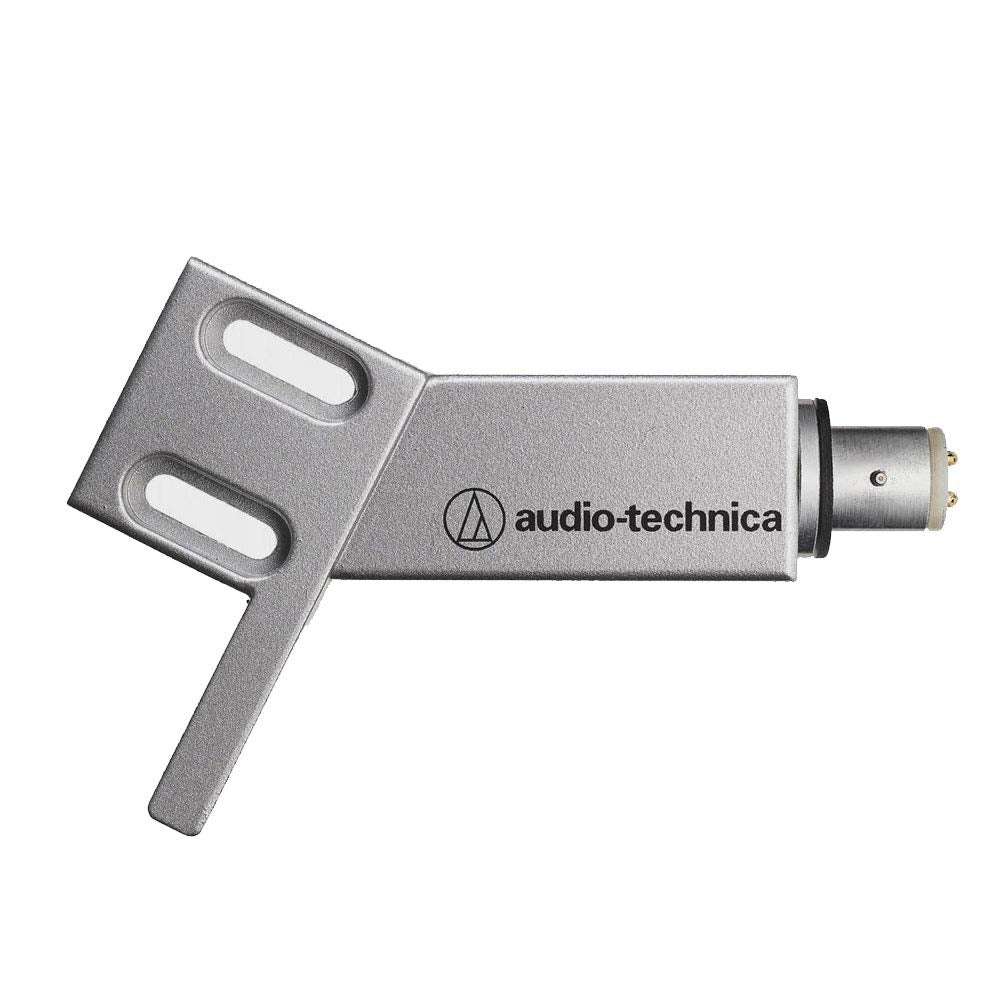 Audio Technica AT-HS4SV Universal Headshell for Straight-Arm Tonearms (Silver)