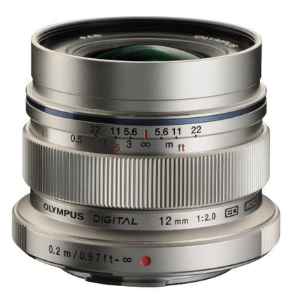 Olympus M.ZUIKO DIGITAL V311020SU000 - 12 mm - f/2 - Wide Angle Lens for Micro Four Thirds