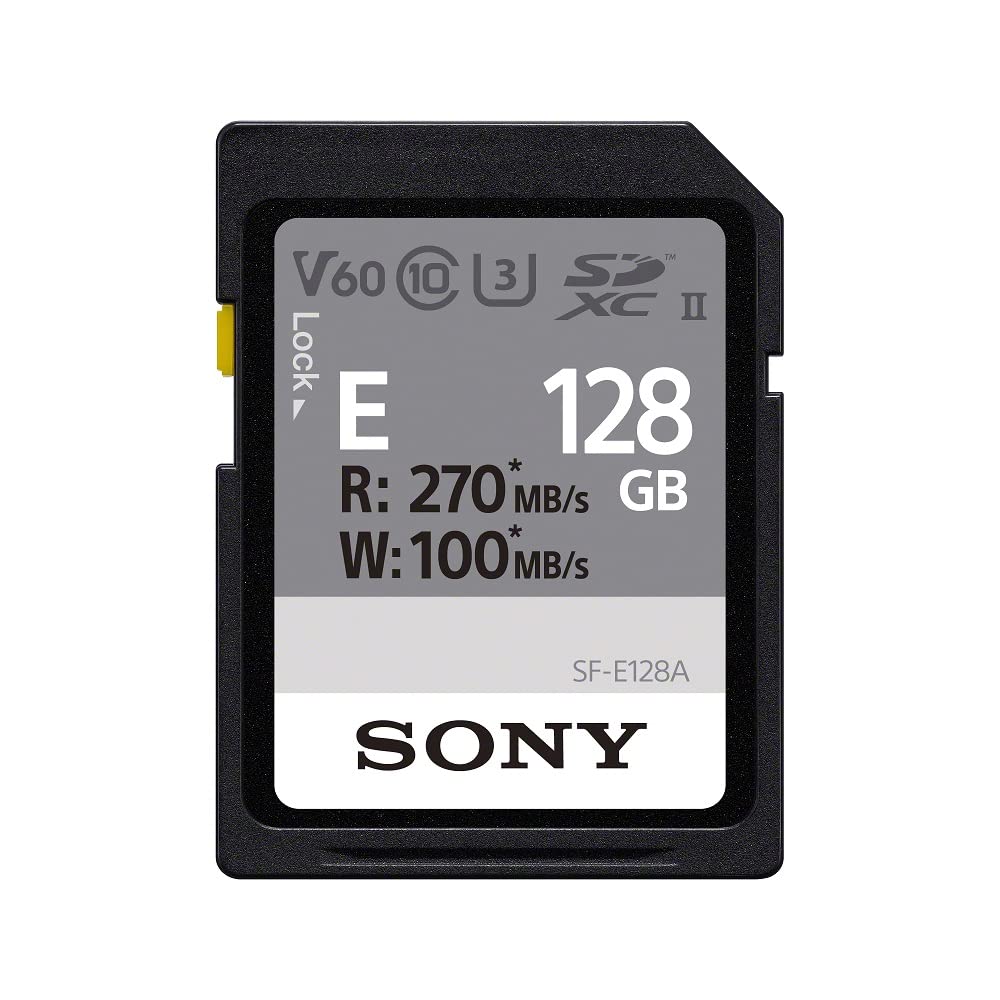 Sony 128GB E Series UHS-II SDXC Memory Card