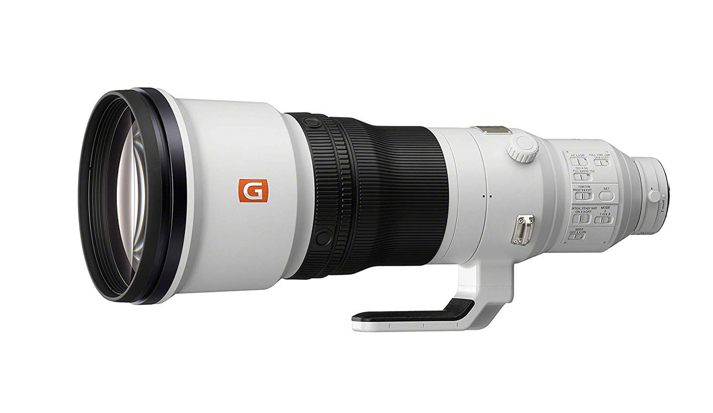 Sony FE 600mm F4 GM Super Telephoto Lens - SEL600F40GM