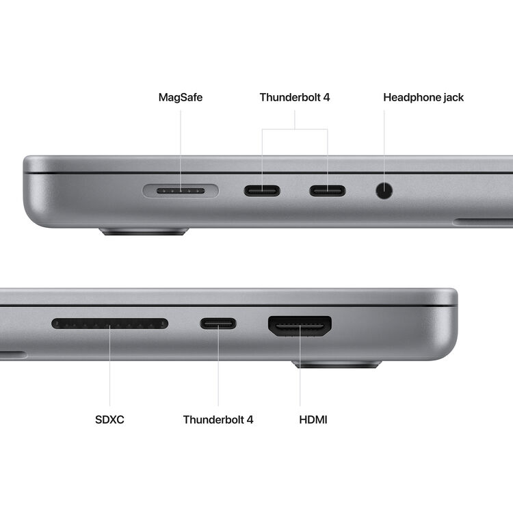 Apple 16-in MacBook Pro: M2 Max 12-core CPU 38-core GPU - 1TB SSD - Silver (January 2023)
