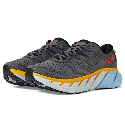 (Open Box) Hoka Gaviota 4 Men's Everyday Running Shoe - Castlerock / Anthracite - Size 10