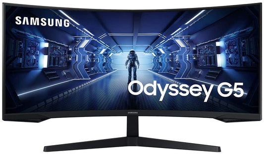 (Open Box) Samsung 34-in Gaming G5 Computer Monitor w/ 1000R Curved Screen LC34G55TWWNXZA