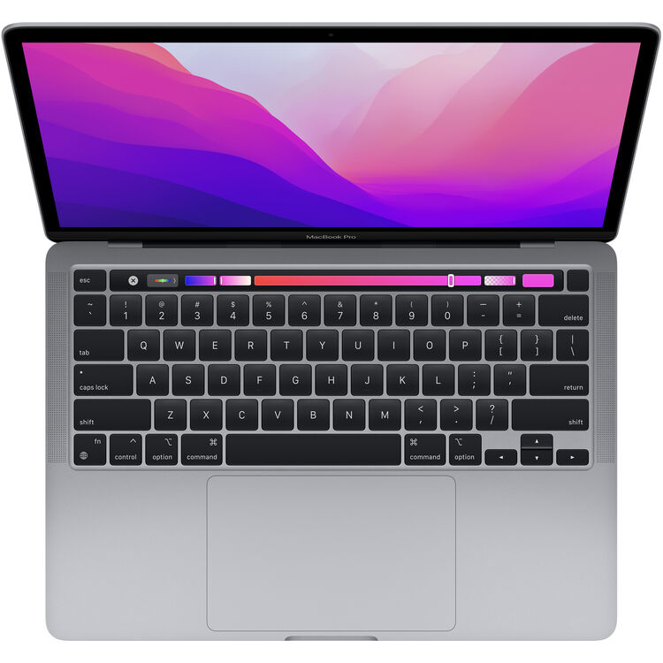 (CTO) Apple 13-in MacBook Pro - M2 8-core CPU 10-core GPU chip - 1 TB - 16 GB - Space Gray (Summer 2022) Z16R0005V