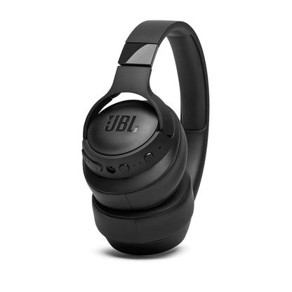 JBL Tune 750BTNC Over-Ear Wireless Headphones with ANC and On-Earcup Controls, Black