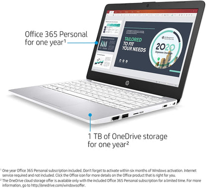 HP Stream 11-ak0010nr 11.6" HD N4020 4GB 32GB Windows 10 S w/ Office 365 Royal Blue