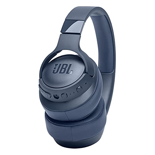 JBL Tune 760NC - Lightweight, Foldable Over-Ear Wireless Headphones - Blue