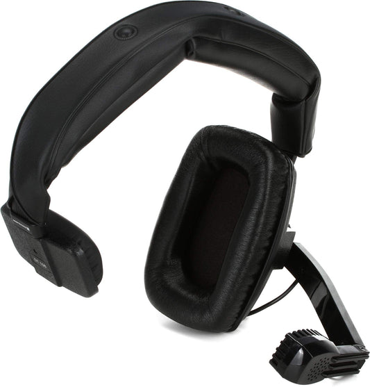 beyerdynamic DT-108-200-400-BLACK Single-Ear Headset with Dynamic Hypercardioid Microphone, 400 Ohms, Black