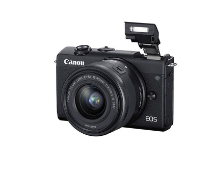 Canon EOS M200 EF-M 15-45mm is STM Kit (Black)