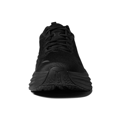 Hoka Bondi 8 Men's (Wide) Everyday Running Shoe - Black / Black - Size 11.5EE