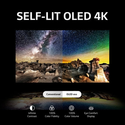 LG OLED evo C3 77-in 4K Smart TV - OLED77C3PUA (2023)