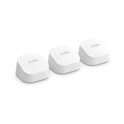 eero 6+ Wireless Mesh Router - covers up to 4500 sq/ft (3 pack)