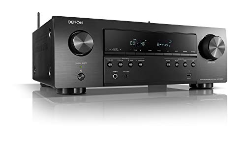 Denon AVR-S650H Audio Video Receiver, 5.2 Channel (150W X 5) 4K AirPlay 2, Alexa, HEOS Built-in