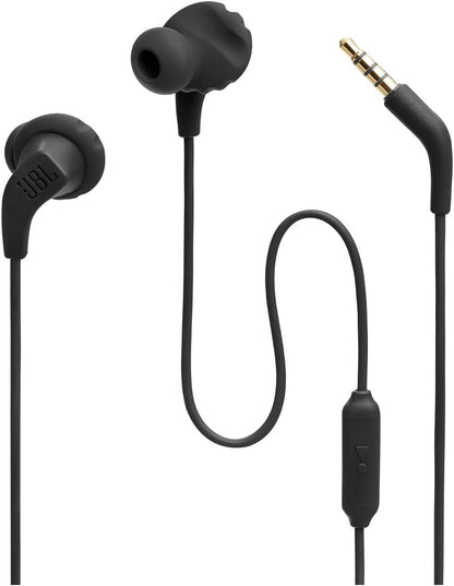 JBL Endurance RUN II - Wired Sport In-Ear Headphones - Black