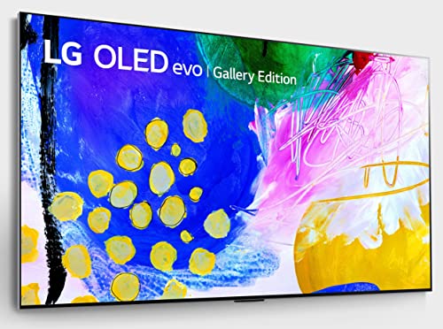 LG 83-in 4K UHD Gallery Edition 120 Hz Smart OLED EVO TV W/ A9 - OLED83G2PUA