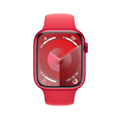 Apple Watch Series 9 GPS 45mm (PRODUCT)RED Aluminum Case with (PRODUCT)RED Sport Band - S/M (2023)