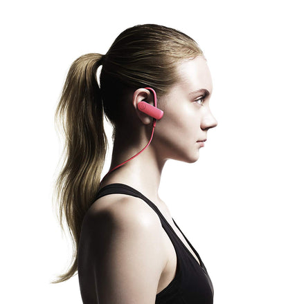 Audio-Technica ATH-SPORT50BT SonicSport Wireless In-Ear Headphones, Pink