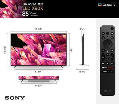 Sony XR85X90K 85-in 4K Full Array LED TV (2022)