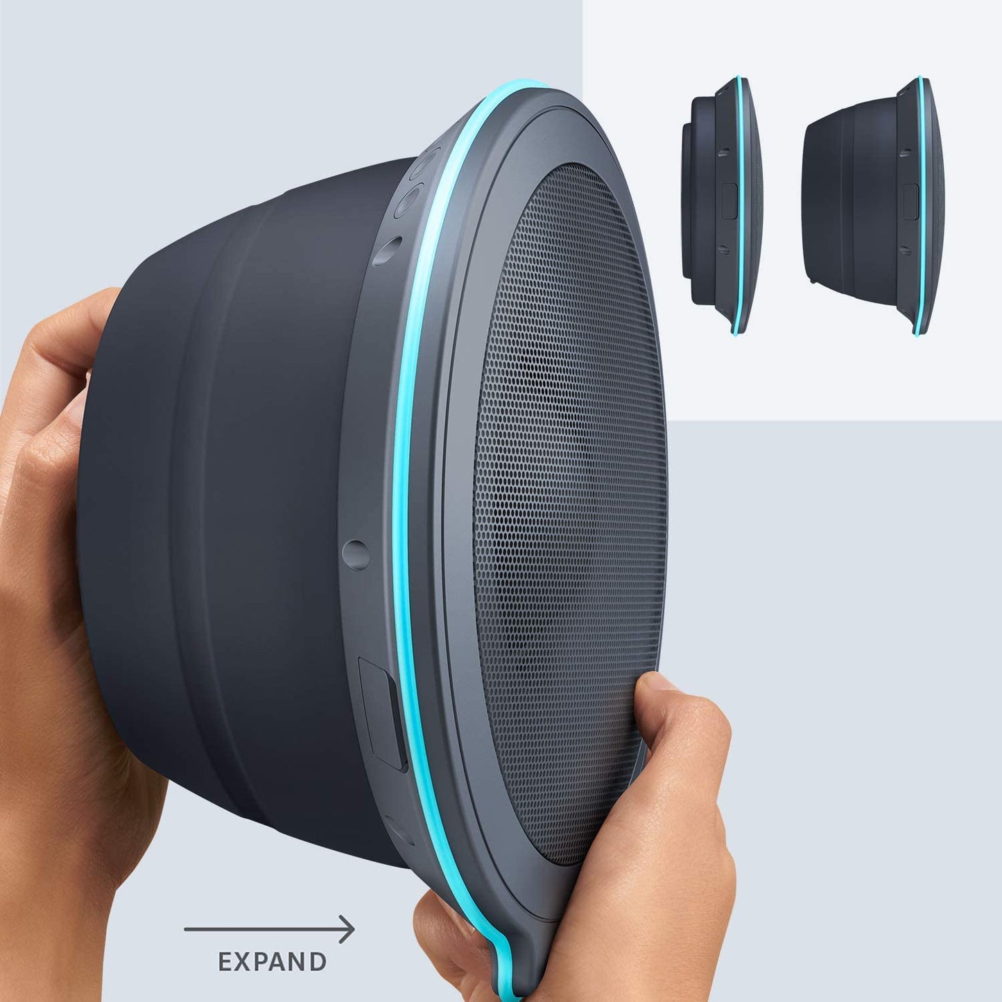 POW UNA X Collapsible 20W Portable Bluetooth Speaker