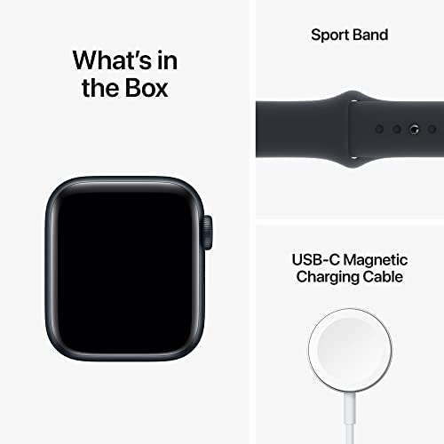 Apple Watch SE GPS + Cellular 40mm Midnight Aluminum Case w Midnight Sport Band - S/M (2022)