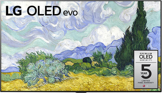 LG G1 65-in 4K UHD OLED evo 120Hz Smart TV OLED65G1PUA (2021)