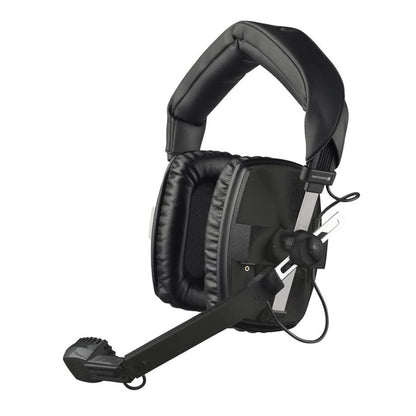 beyerdynamic DT-109-200-50-BLACK Closed Headset with Dynamic Hypercardioid Microphone, 50 Ohms, Black