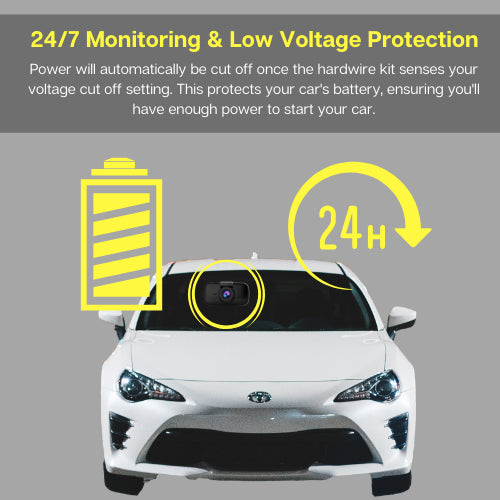 myGEKOgear Smart Hardwire Kit with Display for Dashcam